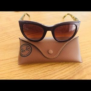 Ted Baker Purple Sunglasses, with Ray Ban Case